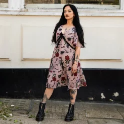 Jawbreaker Flower Spirit Mini Dress (Multicoloured)