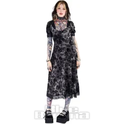 Jawbreaker Skull Knee Dress (Black)