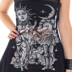 Jawbreaker Sun & Moon Gods Mesh Vest (Black)