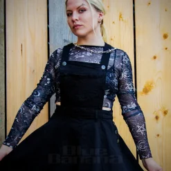 Jawbreaker Tarot Mesh Top (Black)