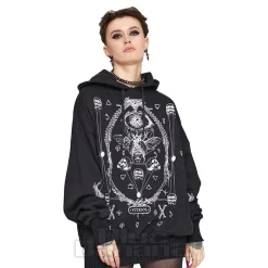 Jawbreaker Vitriol Oversized Hoodie (Black)