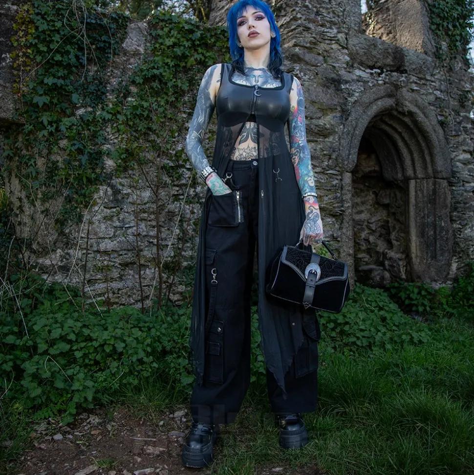 Killstar Acendance Duster Top (Black)