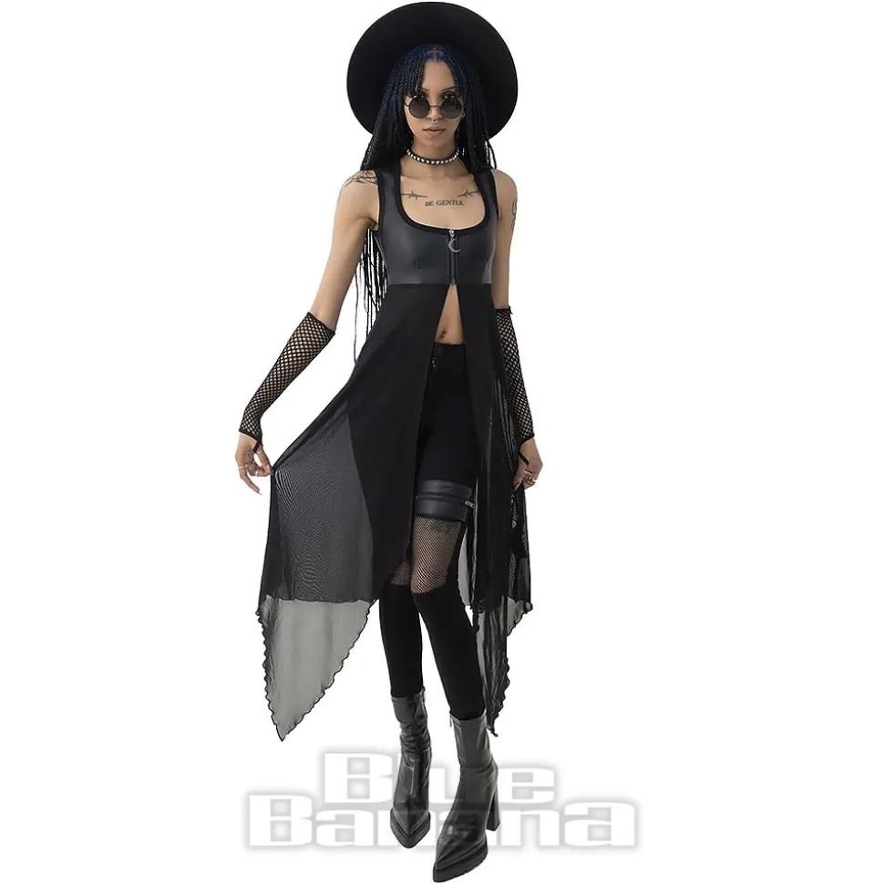Killstar Acendance Duster Top (Black)