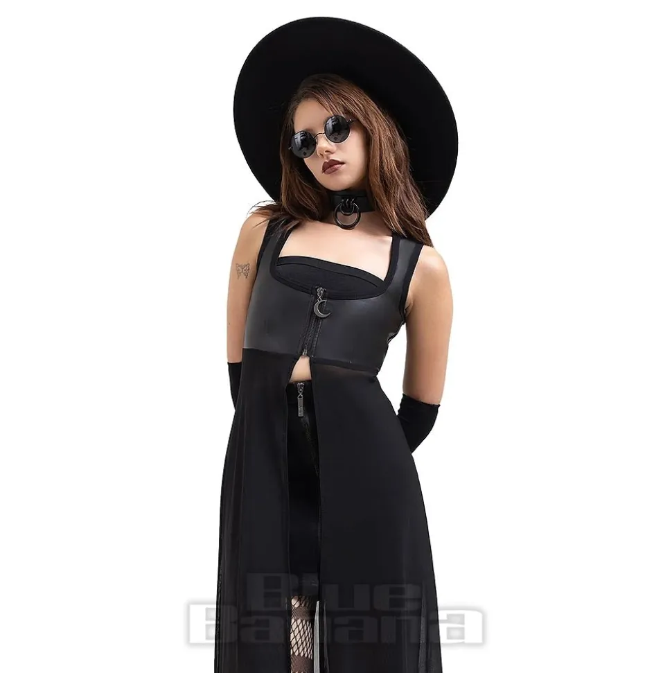 Killstar Acendance Duster Top (Black)