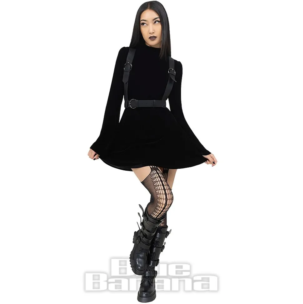 Killstar Dark Dawn Mini Dress (Black)