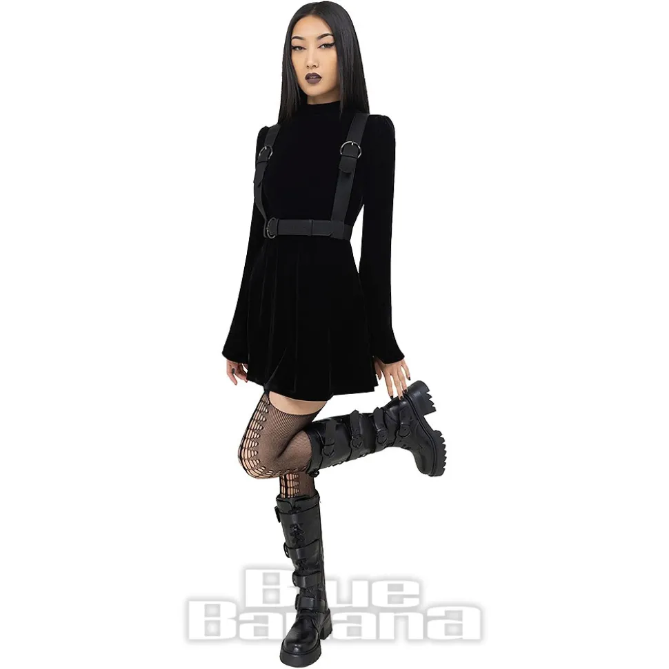 Killstar Dark Dawn Mini Dress (Black)