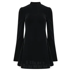 Killstar Dark Dawn Mini Dress (Black)
