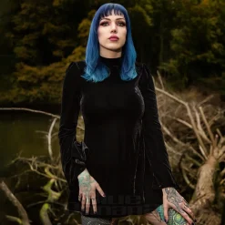 Killstar Dark Dawn Mini Dress (Black)