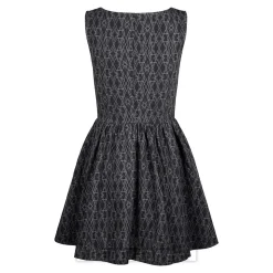 Killstar Mortalis Mini Dress (Charcoal)