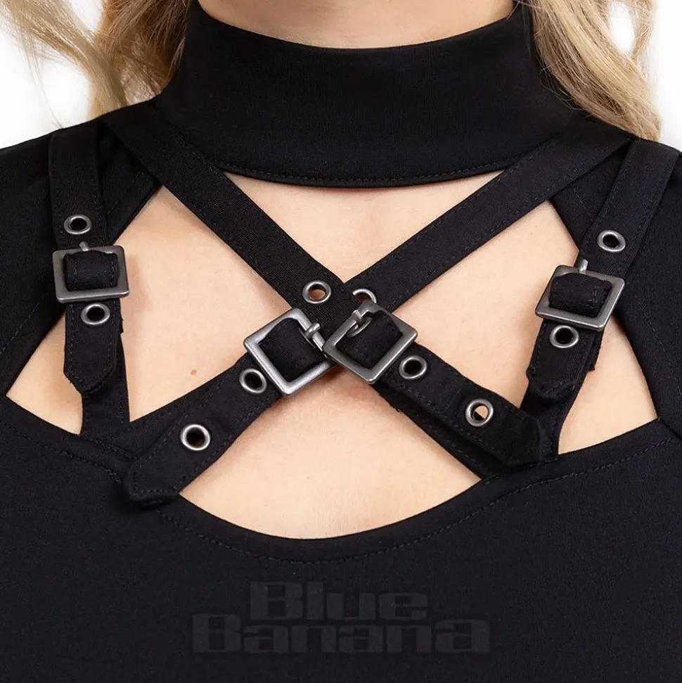 Killstar Nightbriar Harness Top (Black)