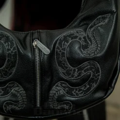 Killstar Silver Bite Handbag (Black)