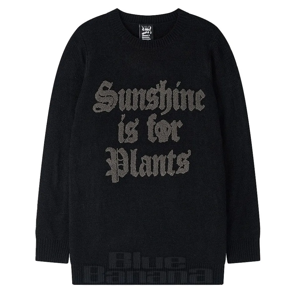 Killstar Sunshine Is For Plants Jumper (Black)