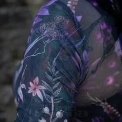 Killstar Wrenwell Mesh Top (Purple)