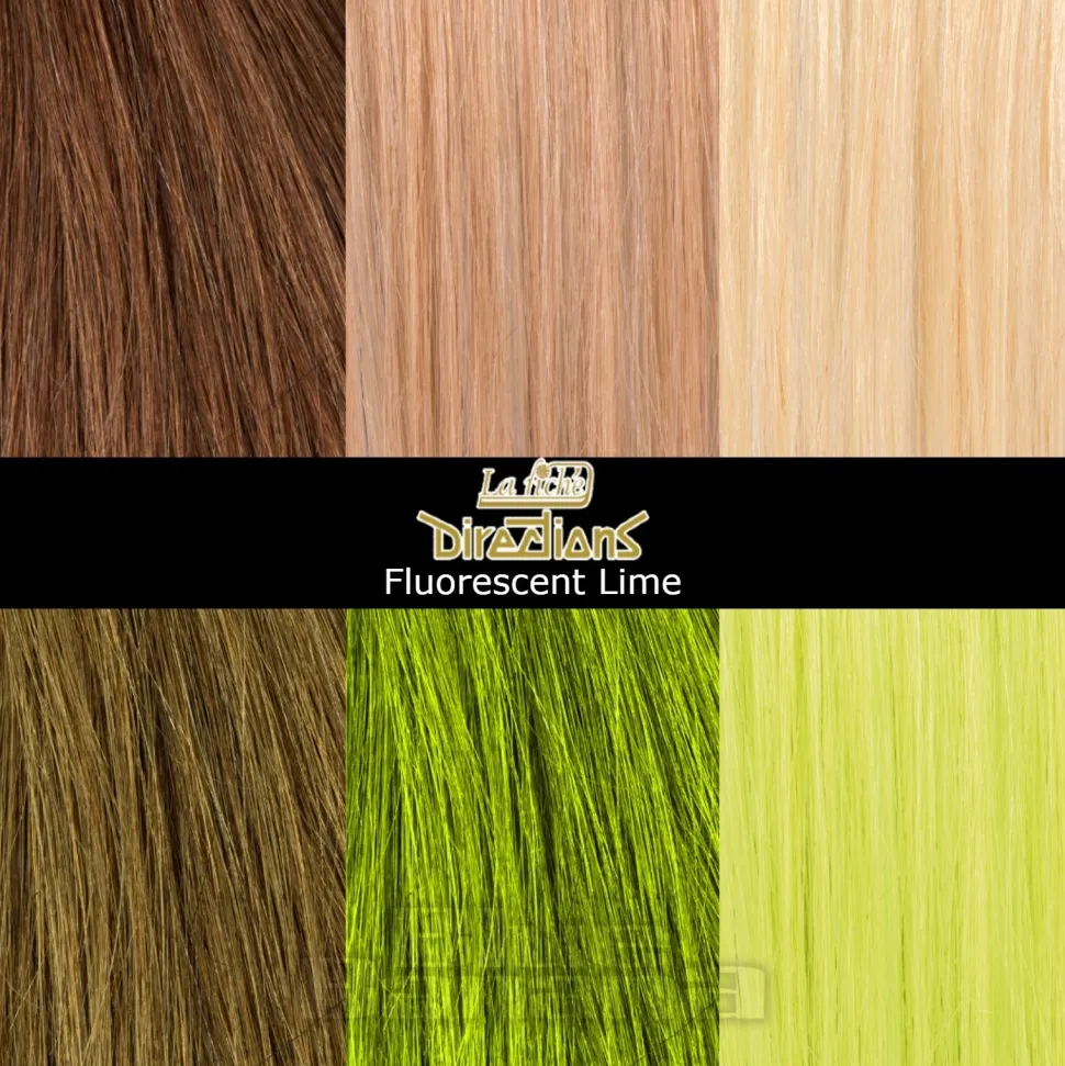 La Riche Directions Colour Hair Dye 4 Pack 88ml (Fluorescent Lime)