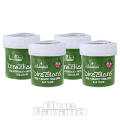 La Riche Directions Colour Hair Dye 4 Pack 100ml (Fluorescent Green)
