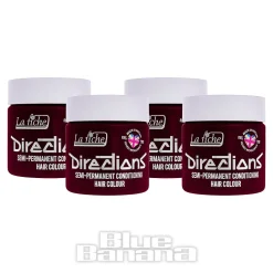 La Riche Directions Colour Hair Dye 4 Pack 100ml (Rubine)