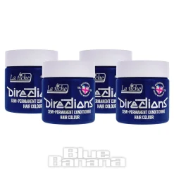 La Riche Directions Colour Hair Dye 4 Pack 100ml (Lagoon Blue)