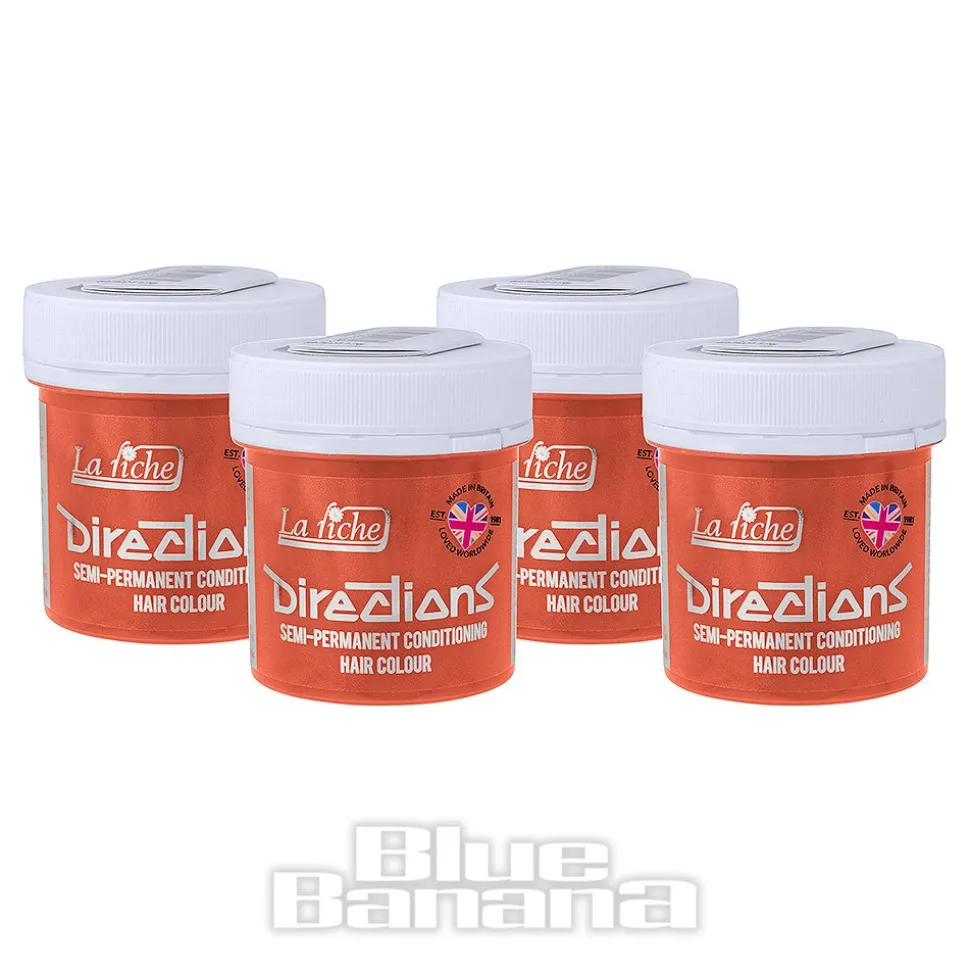 La Riche Directions Colour Hair Dye 4 Pack 88ml (Pastel Pink)