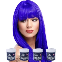 La Riche Directions Colour Hair Dye 4 Pack 100ml (Neon Blue)