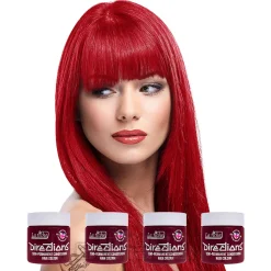 La Riche Directions Colour Hair Dye 4 Pack 100ml (Poppy Red)