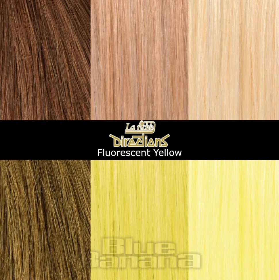 La Riche Directions Hair Dye 4 Pack 88ml (Fluorescent Yellow)