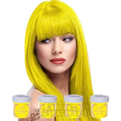 La Riche Directions Hair Dye 4 Pack 88ml (Fluorescent Yellow)
