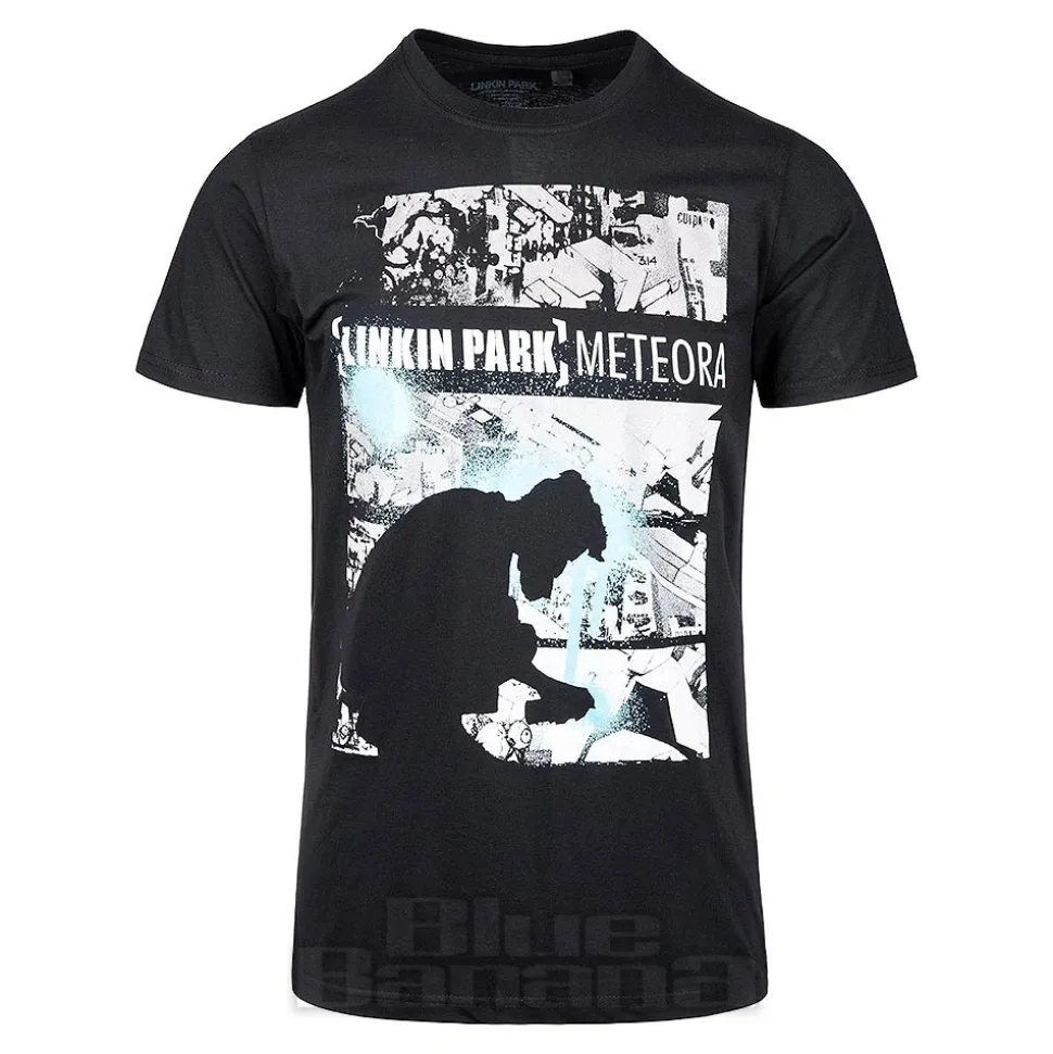 Linkin Park Official Meteora Drip T Shirt (Black)