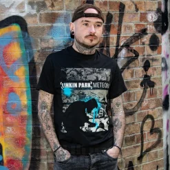 Linkin Park Official Meteora Drip T Shirt (Black)
