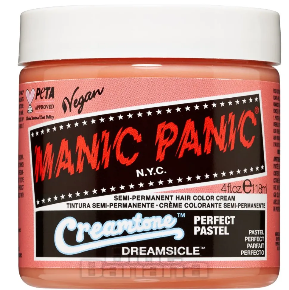 Manic Panic Creamtones Perfect Pastel Hair Dye 118ml (Dreamsicle)