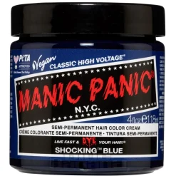 Manic Panic High Voltage Classic Cream Formula Colour Hair Dye 118ml (Shocking Blue)