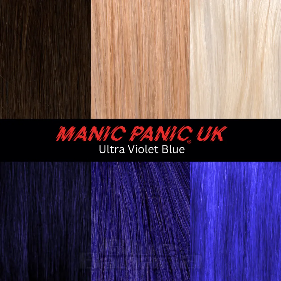 Manic Panic High Voltage Classic Cream Formula Colour Hair Dye 118ml (Ultra Violet Blue)