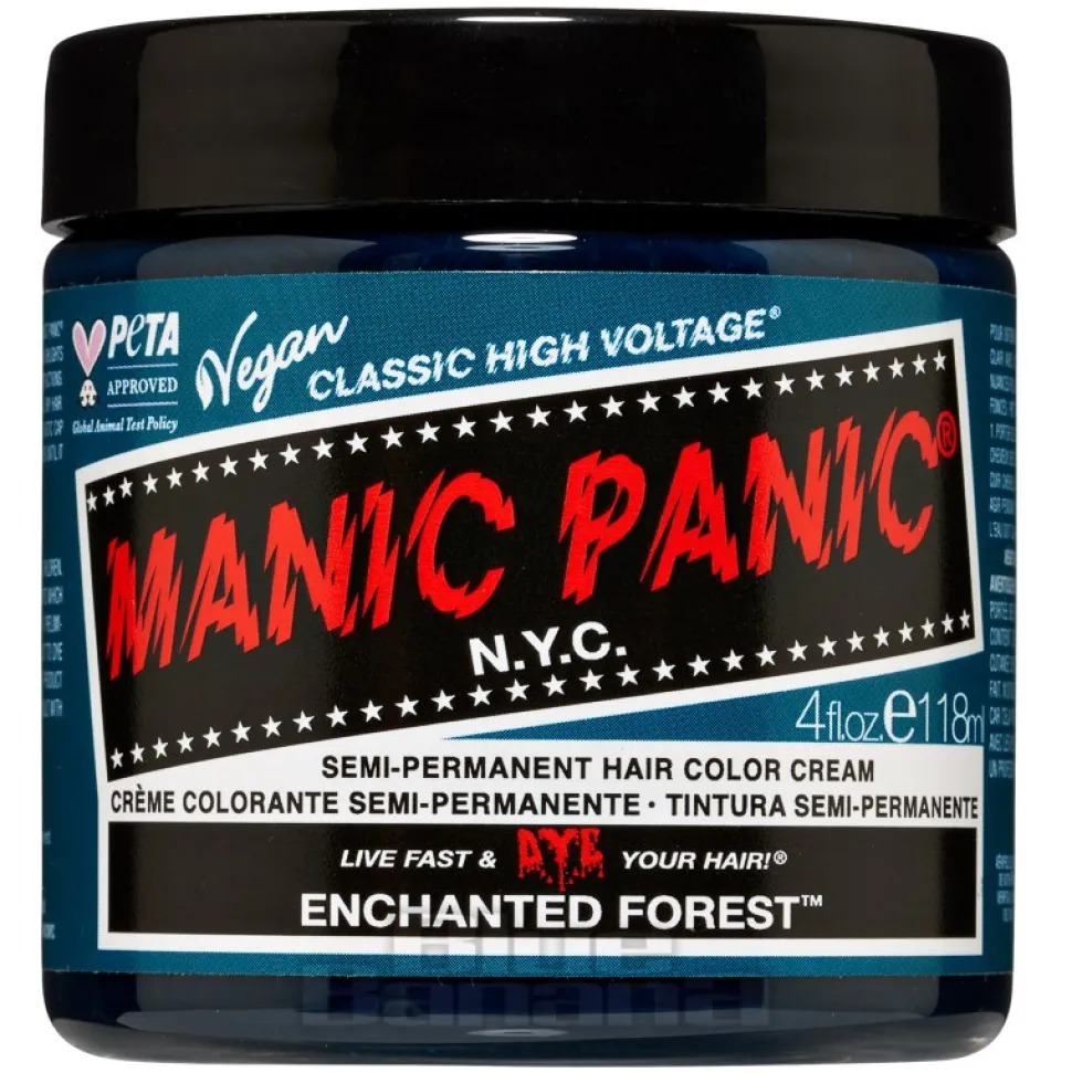 Manic Panic High Voltage Classic Cream Formula Colour Hair Dye 118ml (Enchanted Forest)