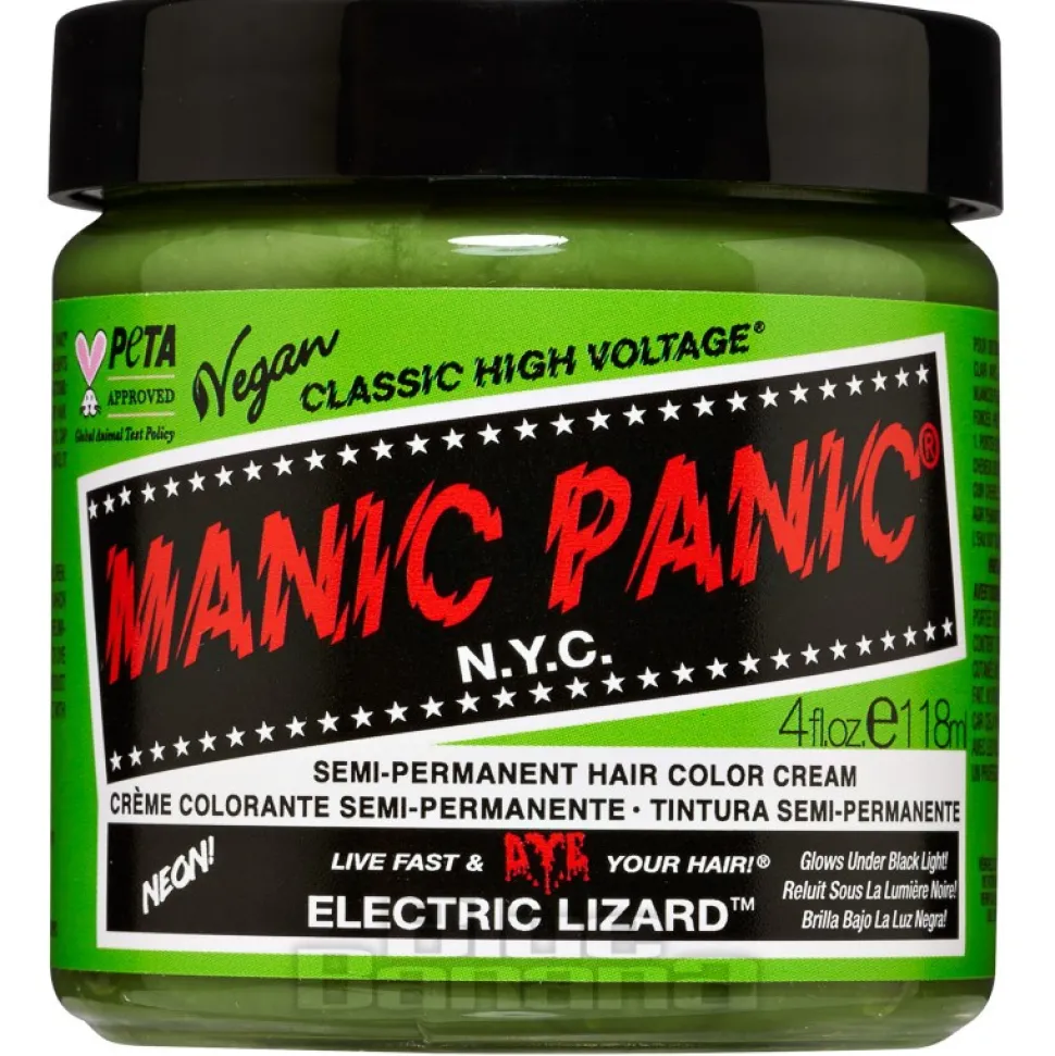 Manic Panic High Voltage Classic Cream Formula Colour Hair Dye 118ml (Electric Lizard)