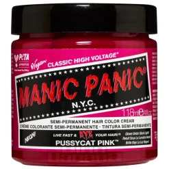 Manic Panic High Voltage Classic Cream Formula Colour Hair Dye 118ML (Pussycat Pink)