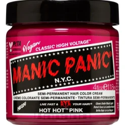 Manic Panic High Voltage Classic Cream Formula Colour Hair Dye 118ml (Hot Hot Pink)