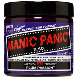 Manic Panic High Voltage Classic Cream Formula Colour Hair Dye 118ml (Plum Passion)