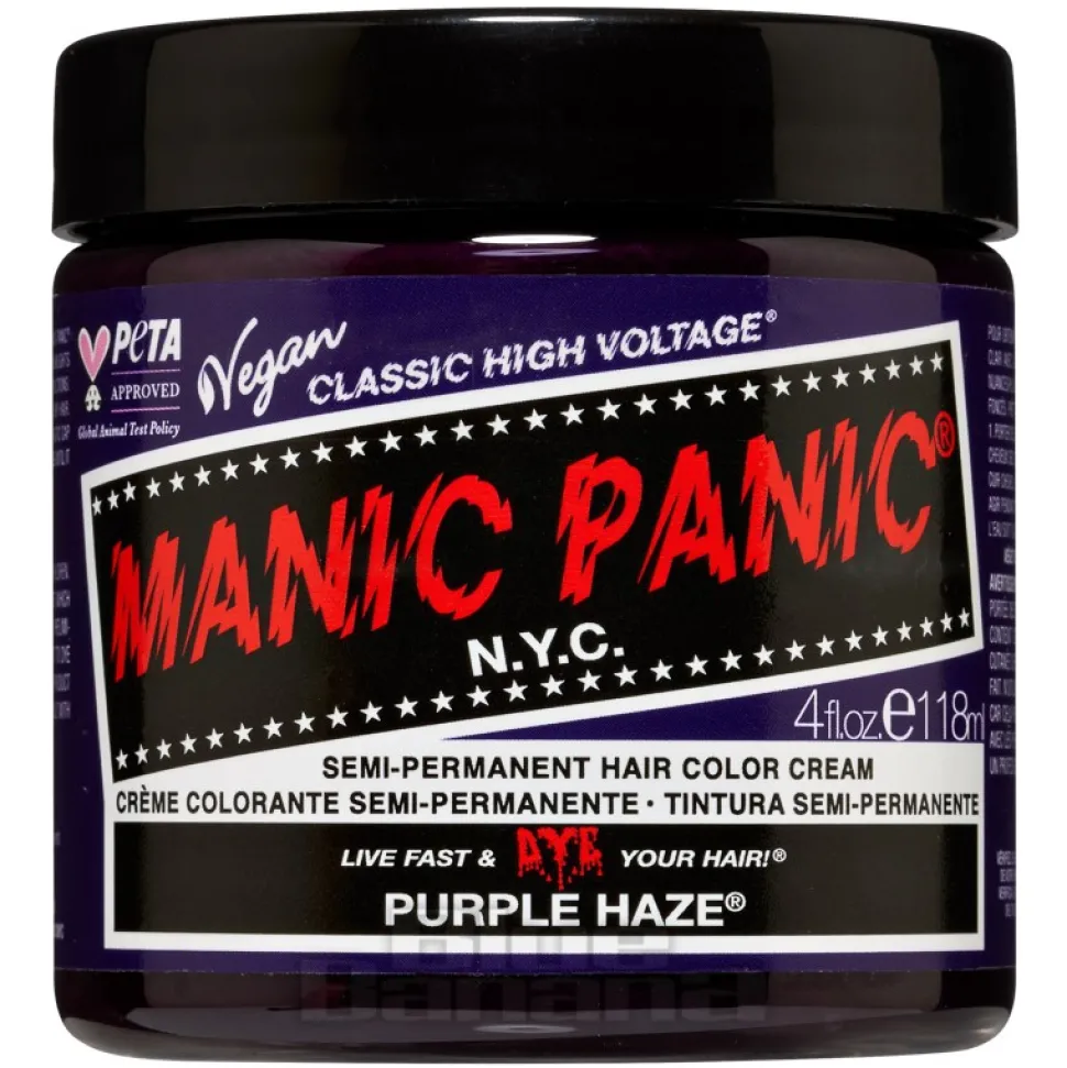 Manic Panic High Voltage Classic Cream Formula Colour Hair Dye 118ml (Purple Haze)