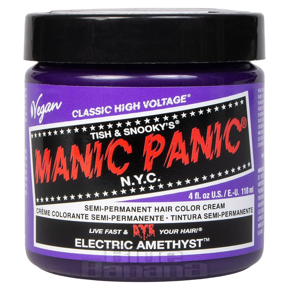 Manic Panic High Voltage Classic Cream Formula Colour Hair Dye 118ml (Electric Amethyst)