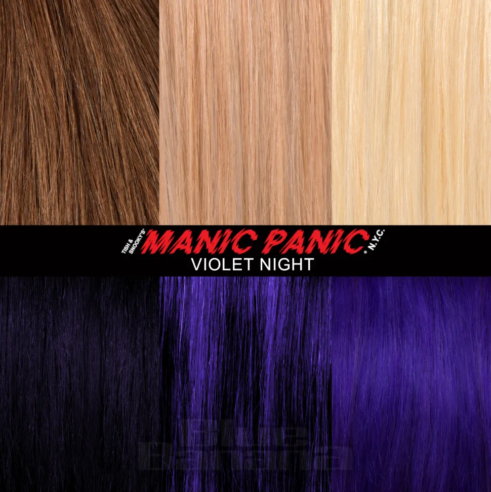 Manic Panic High Voltage Classic Cream Formula Colour Hair Dye 118ml (Violet Night)
