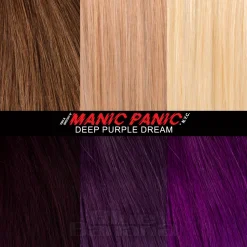 Manic Panic High Voltage Classic Cream Formula Colour Hair Dye 118ml (Deep Purple Dream)