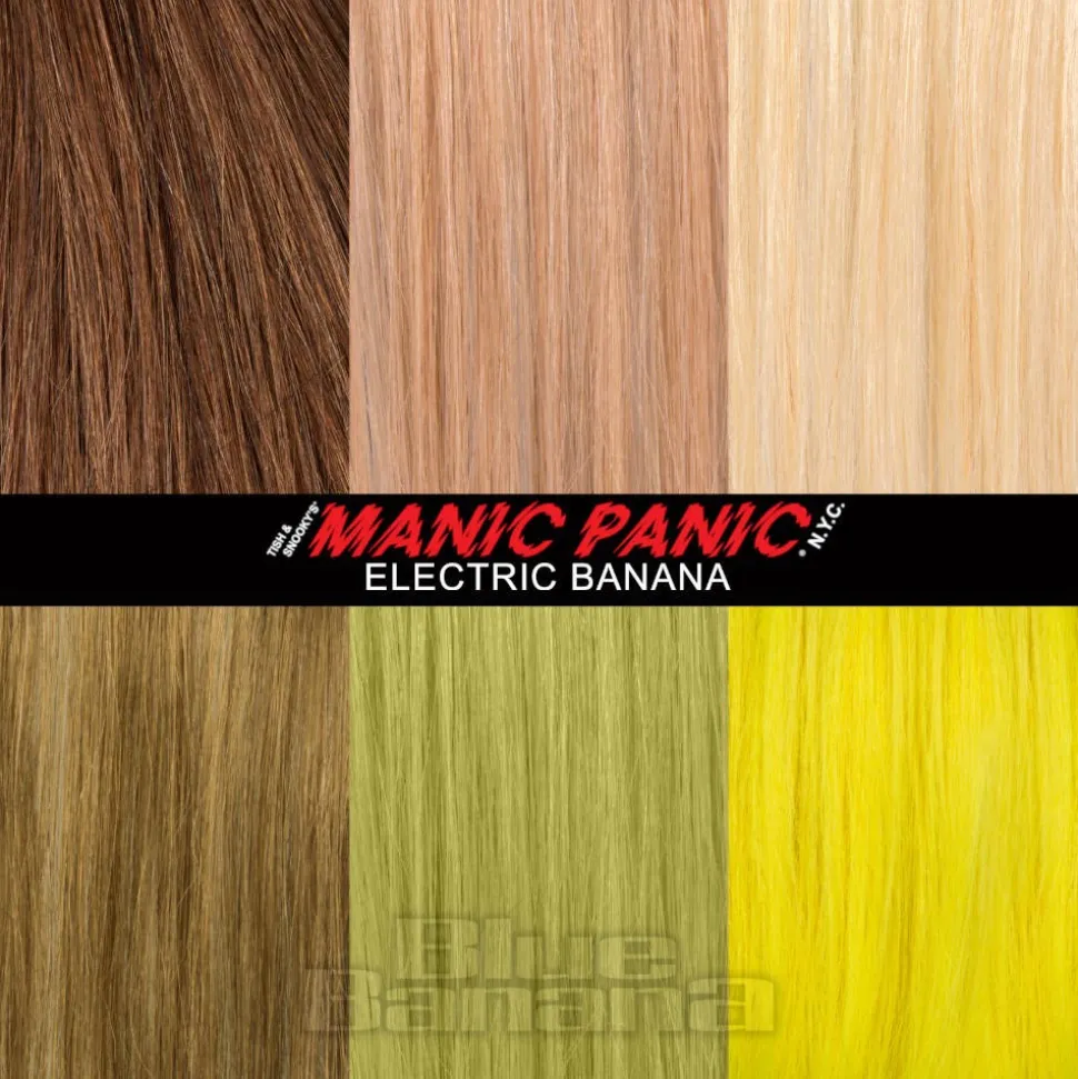 Manic Panic High Voltage Classic Cream Formula Colour Hair Dye 118ml (Electric Banana)