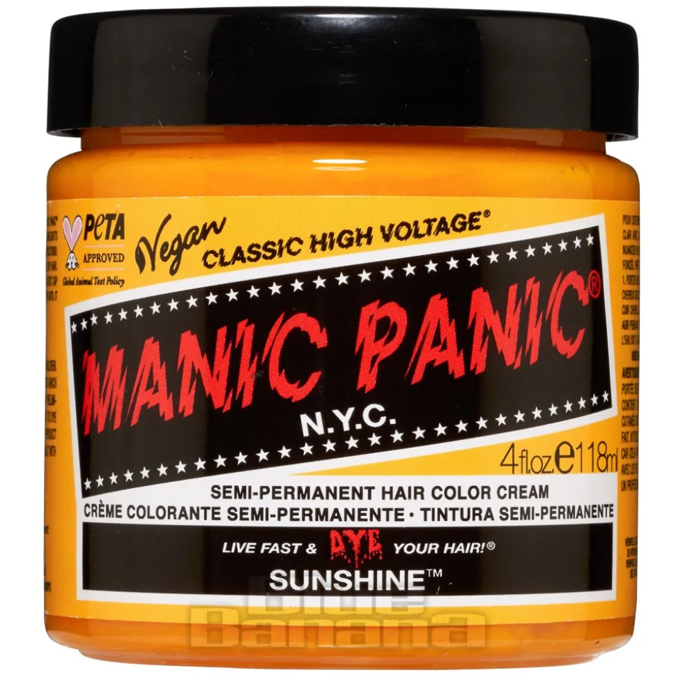 Manic Panic High Voltage Classic Cream Formula Colour Hair Dye 118ml (Sunshine)
