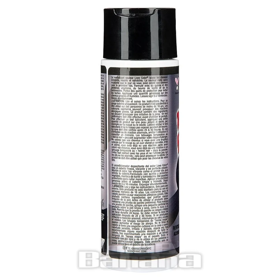 Manic Panic Love Color Depositing Conditioner (Black Kat)
