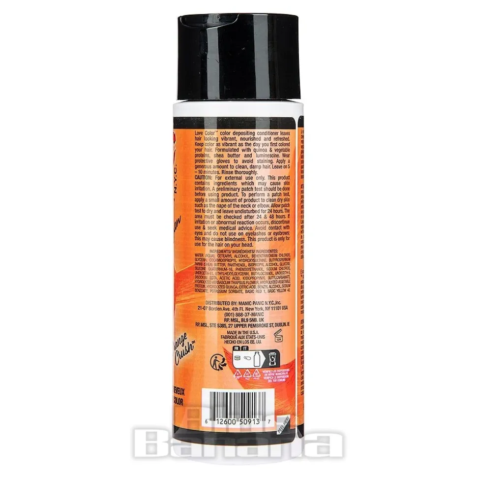 Manic Panic Love Color Depositing Conditioner For Coloured Hair (Orange Crush)