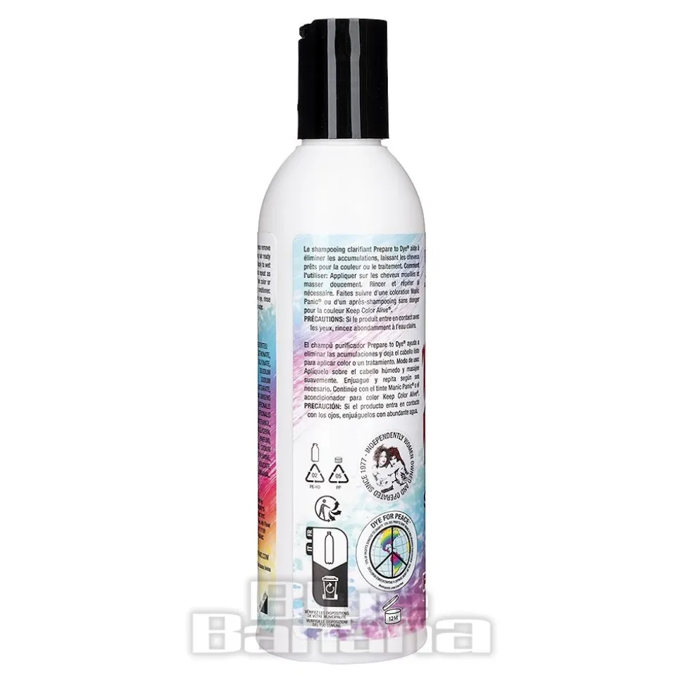 Manic Panic 236ml Clarifying Shampoo (Prepare To Dye)