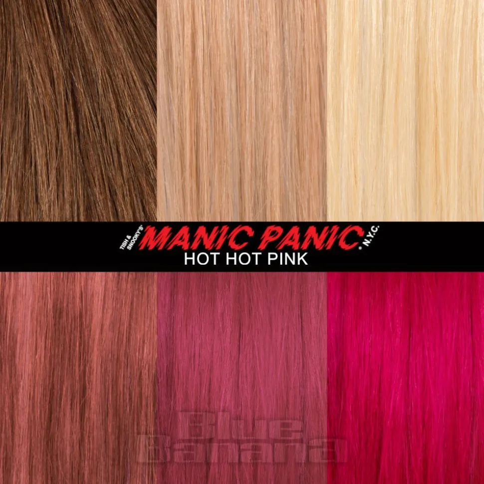 Manic Panic 8oz High Voltage Classic Cream Formula Colour Hair Dye (Hot Hot Pink)