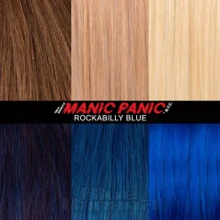 Manic Panic 8oz High Voltage Classic Cream Formula Colour Hair Dye (Rockabilly Blue)