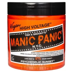 Manic Panic 8oz High Voltage Classic Cream Formula Colour Hair Dye (Psychedelic Sunset)