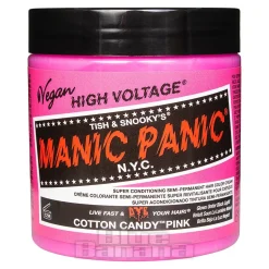 Manic Panic 8oz High Voltage Classic Cream Formula Colour Hair Dye (Cotton Candy Pink)