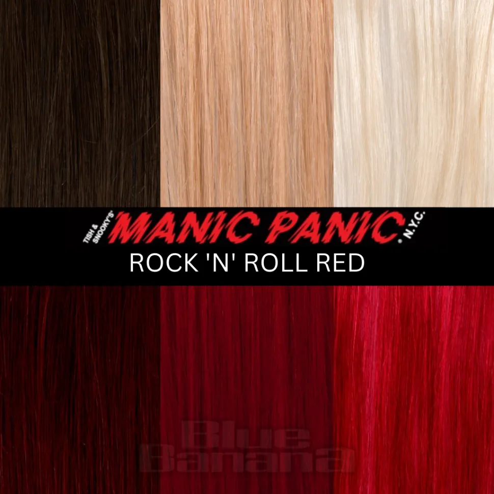 Manic Panic 8oz High Voltage Classic Cream Formula Colour Hair Dye (Rock 'N' Roll Red)